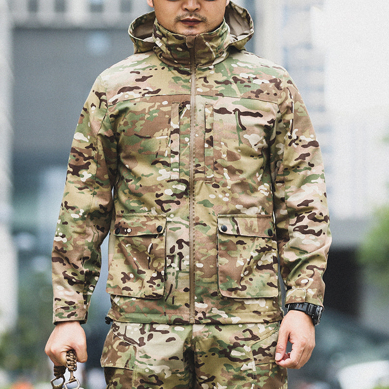 Discover the Perfect Outdoor Companion: Fashion Simple Men's Outdoor Camouflage Jacket