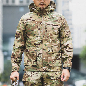 Discover the Perfect Outdoor Companion: Fashion Simple Men's Outdoor Camouflage Jacket