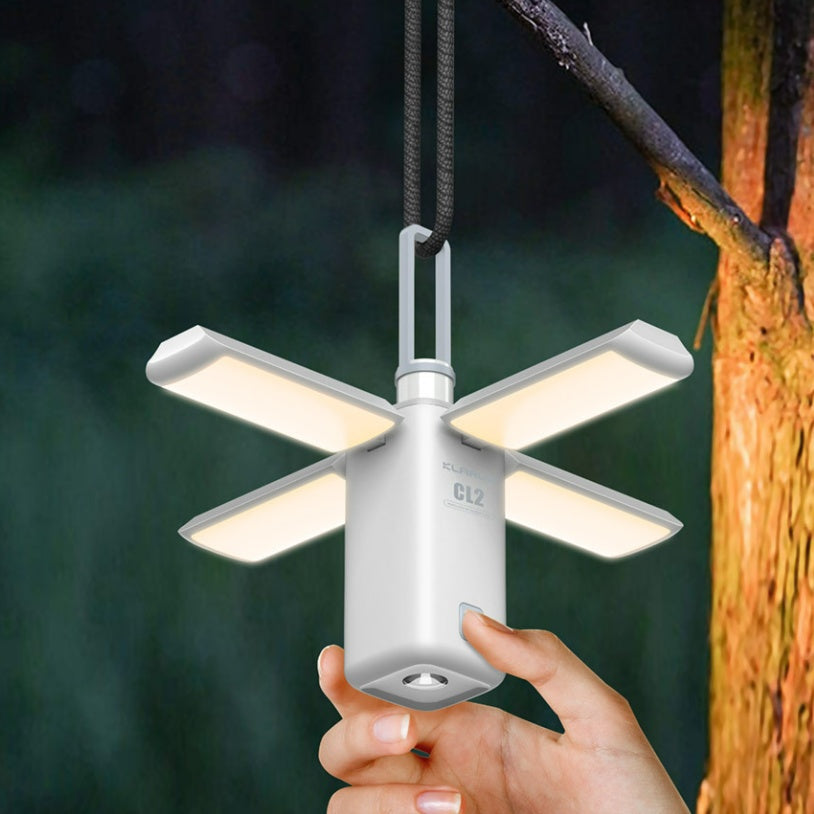 Illuminate Your Adventures with the L2 Foldable Multifunctional Camping Lantern Power Bank