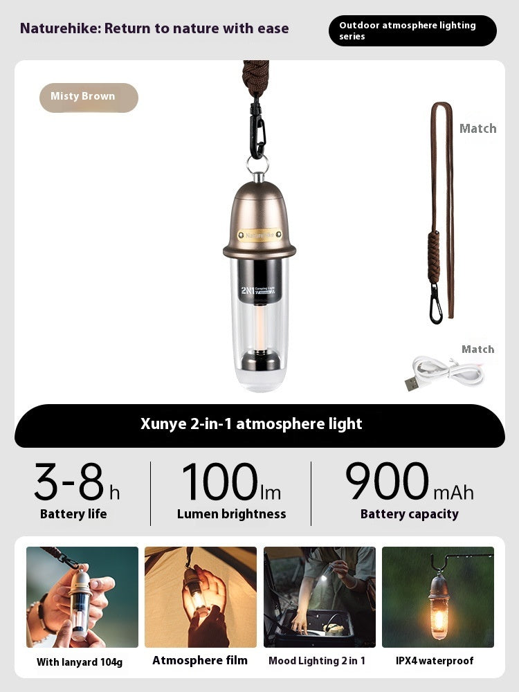 Illuminate Your Outdoor Adventures with the Outdoor Portable Camping Lantern Tent Light
