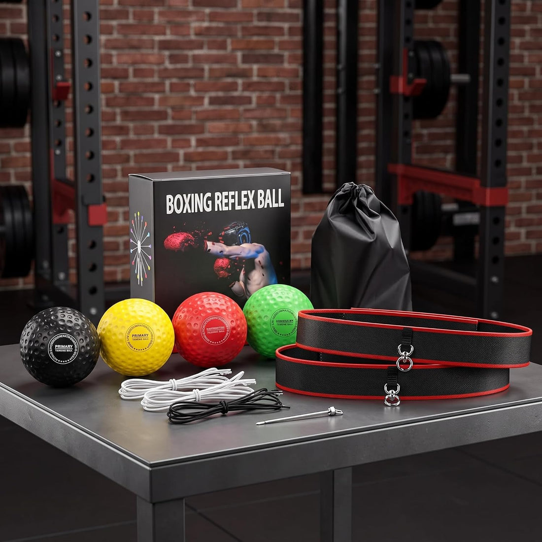 Boxing Reflex Ball with 2 Adjustable Headbands