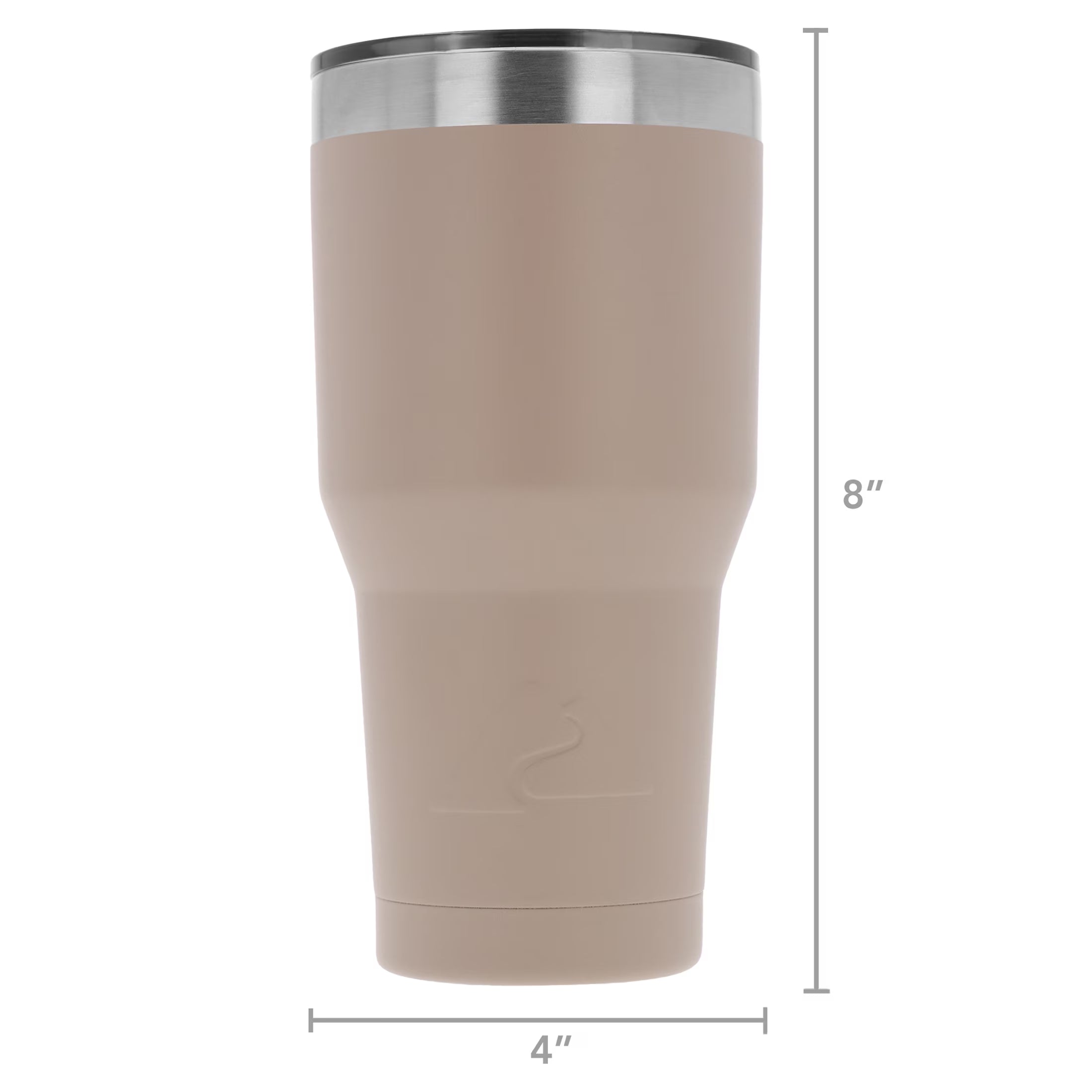 32 Oz Stainless Steel Insulated Tumbler, Tan
