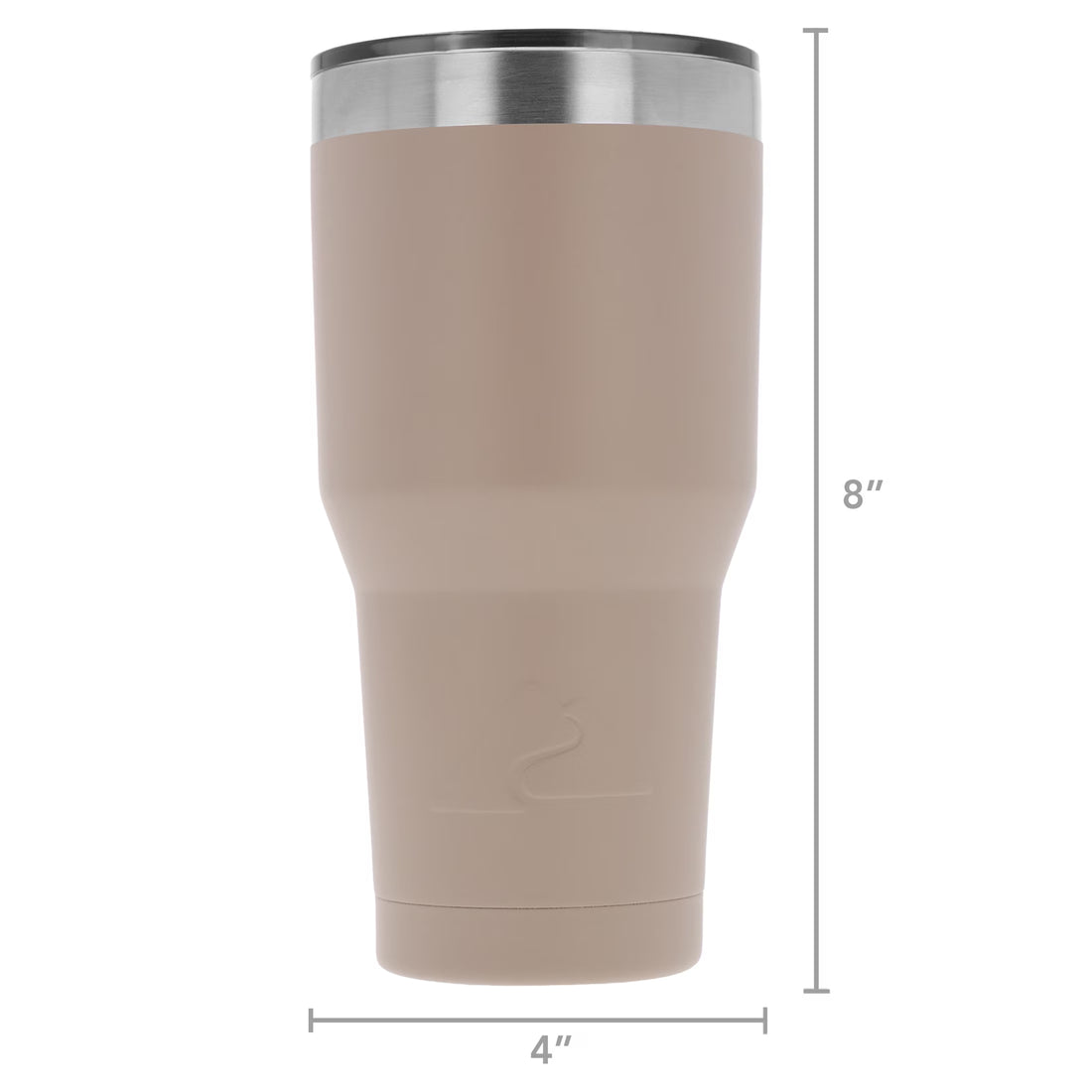 32 Oz Stainless Steel Insulated Tumbler, Tan
