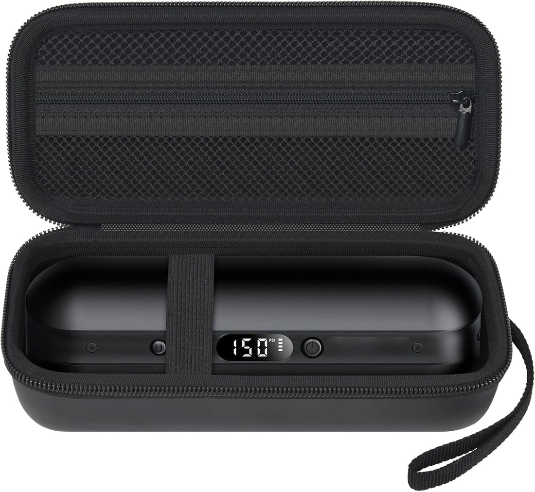Portable Tire Inflator Case for Car, Bike and Motorcycle Pumps, Case Only