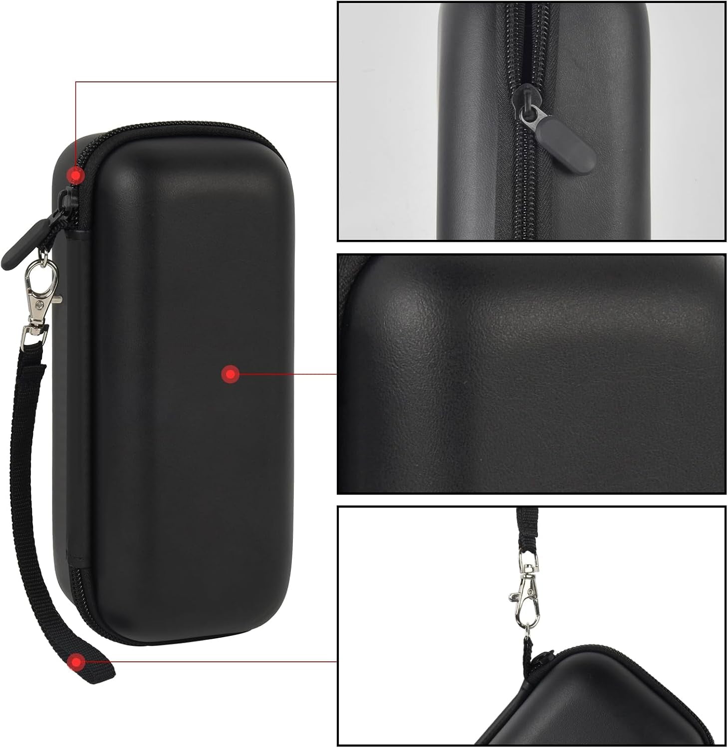 Portable Tire Inflator Case for Car, Bike and Motorcycle Pumps, Case Only