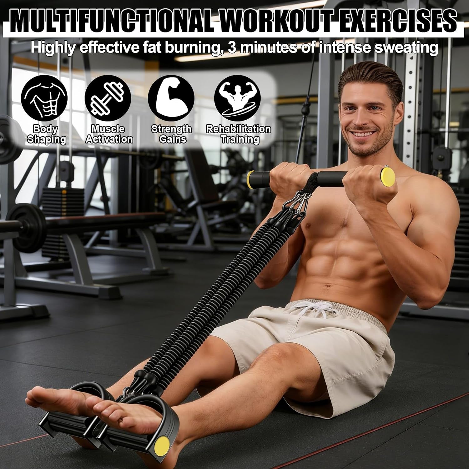 Equipment for Abdomen,Waist,Leg,Arm,Home Gym Workout