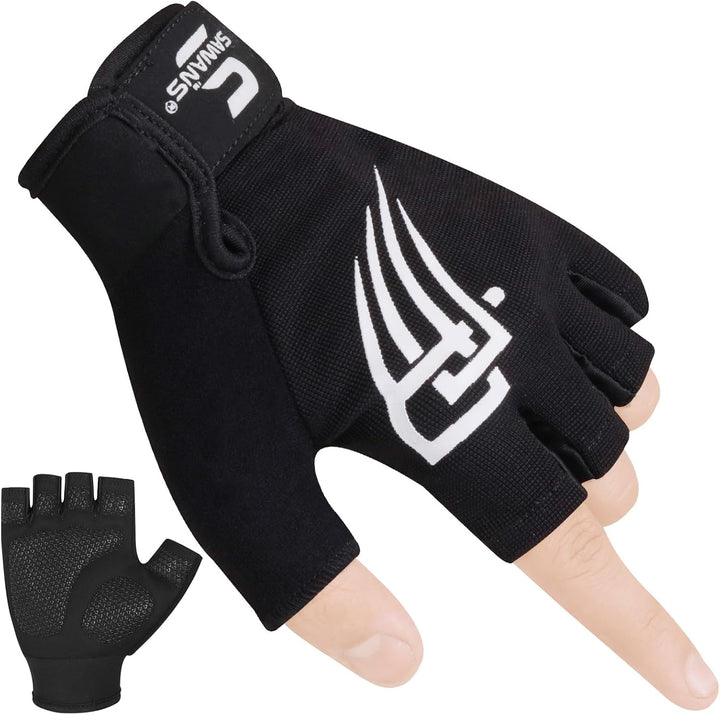 Weight Lifting Workout Gloves Lightweight Breathable Padded Palm Protection Gym Gloves Non-Slip Silicone Grip for Men and Women Exercise Fitness Training Pull-Ups Deadlifting