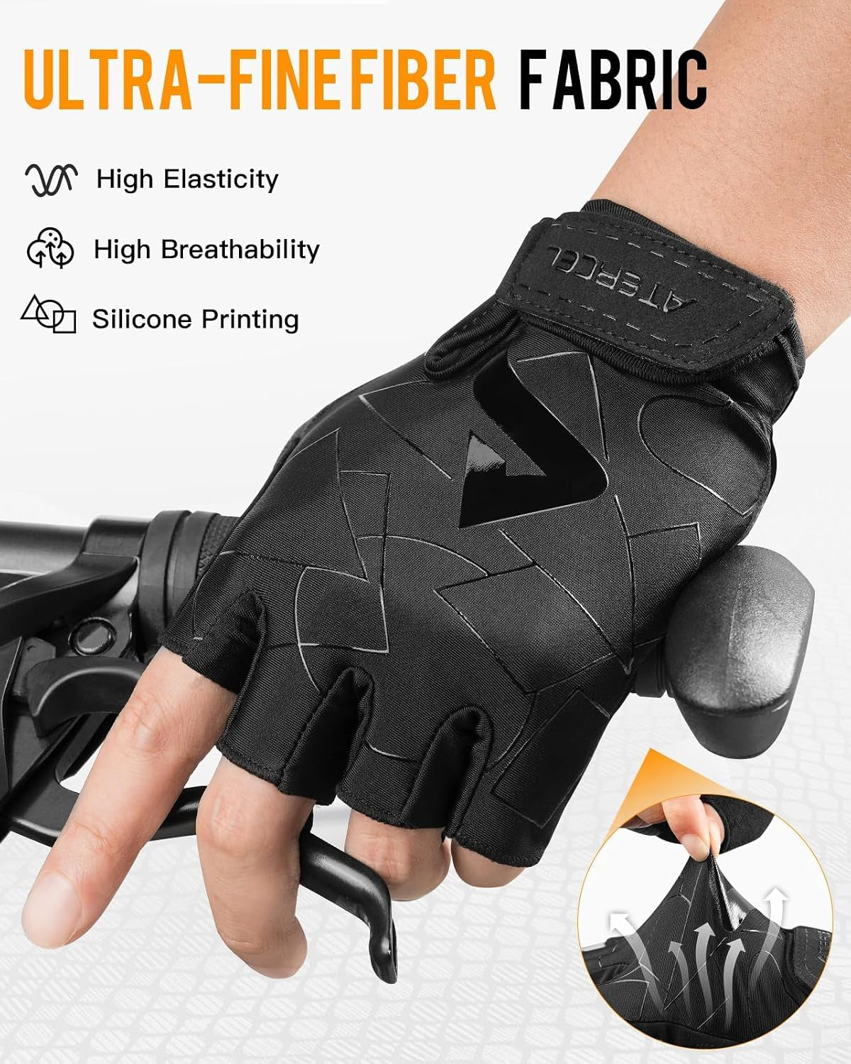 Cycling Gloves, Bike Gloves for Men Women, Bicycle Glove for Cycling, Workout, Gym, Training, Weight Lifting Outdoor, Mountain Bike, and Riding