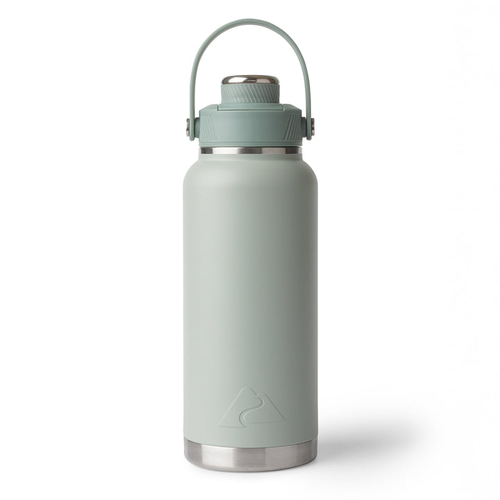 32 Oz Stainless Steel Insulated Chug Water Bottle, Sage Green