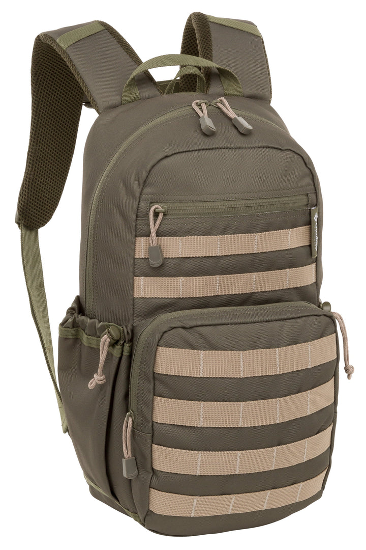 Venture 17L Unisex Backpack, Green Polyester for Adults and Teens