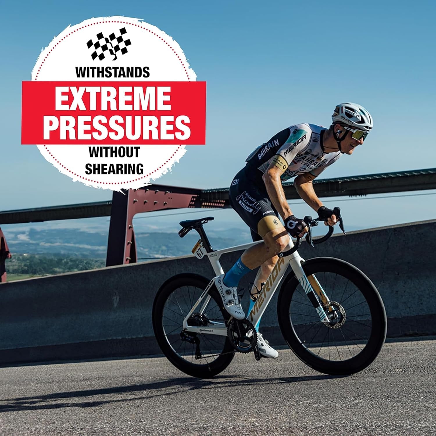 Premium Bike Grease High Pressure Water Resistant 3.5 Oz