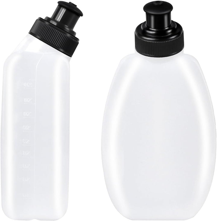 2X10Oz Bpa-Free Water Bottles for the Running Hydration Belt, Fuel Belts Replacement Bottle Set for Marathon Walking Hiking Cycling Trail Skiing（2 Pack）